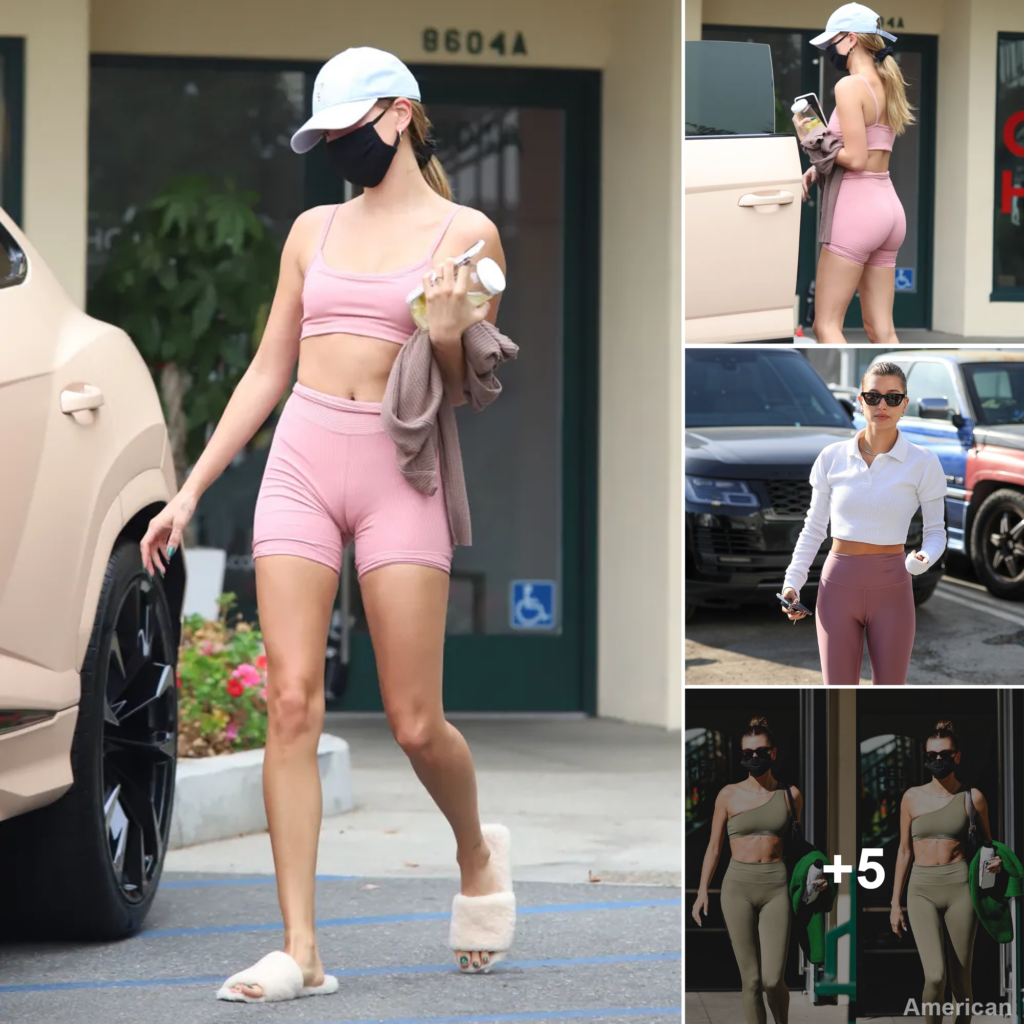 “Yoga Glow: Hailey Bieber Showcases Her Sculpted Physique After a Hot Yoga Session in Beverly Hills”