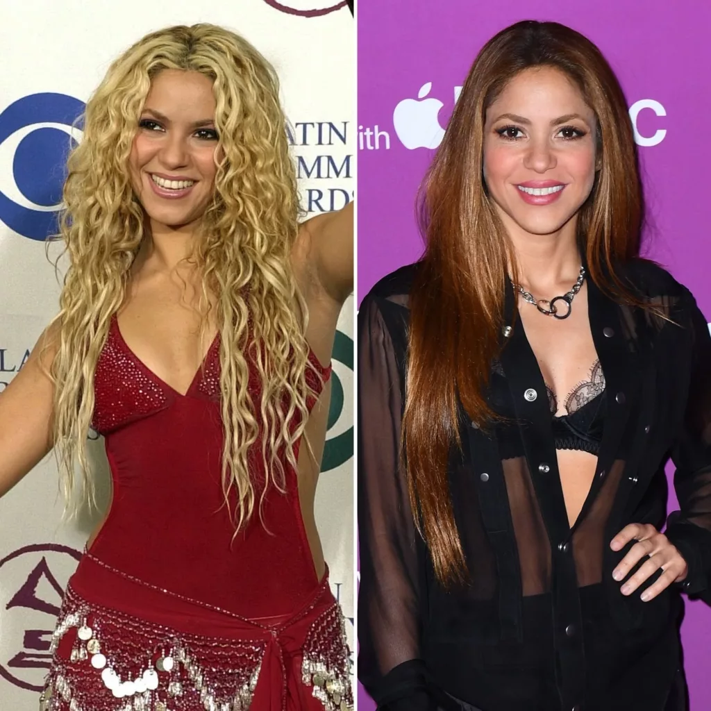 “Roaming Wild: Discovering the Transformative Beauty of Shakira Over the Years”
